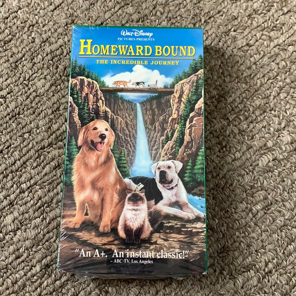 Homeward bound vhs movie